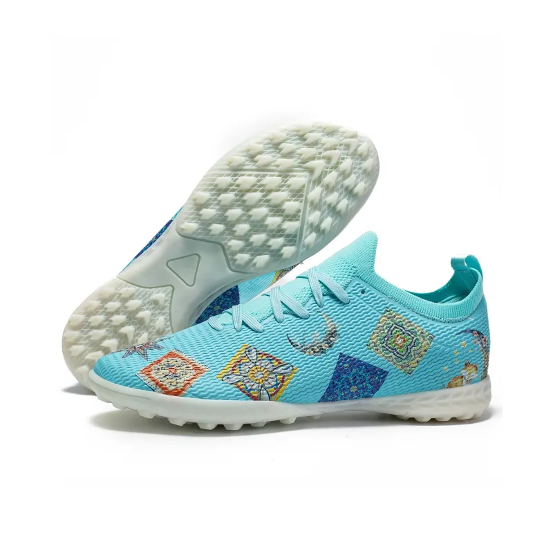 Saibi Slip-Resistant Breathable Support Soccer Shoes Unisex-11