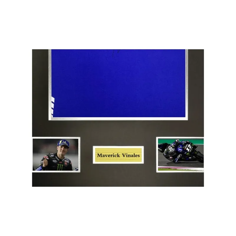 Three For MotoGP Motorcycle Rider Valentino Rossi's Autographed Racing Suit Framed-4