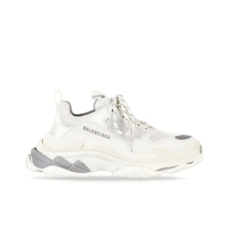 Balenciaga Triple S Sneaker 'White Metal Grey'-1