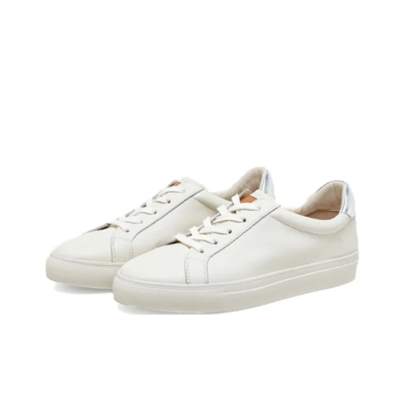Hush Puppies Low-Top Skateboard Shoes Women's White-2