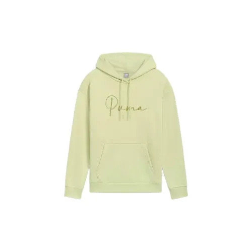 PUMA Hoodie Sweatshirts Women's Pistachio Green