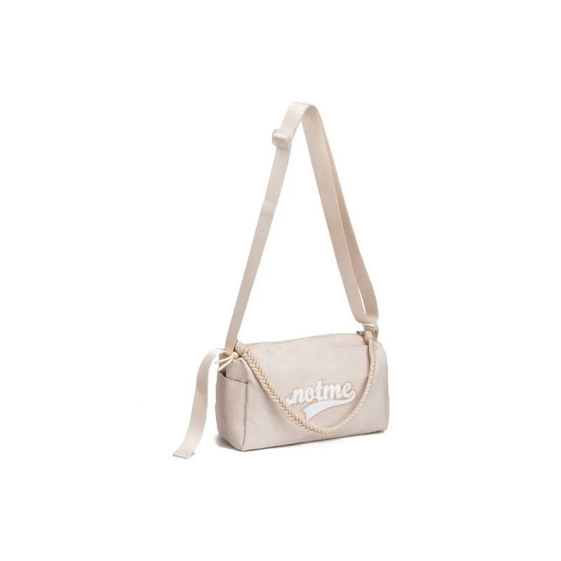 LOVERPUSS Fabric Crossbody Bag, Shoulder Bag Unisex Sea Salt Blue/Beige-7