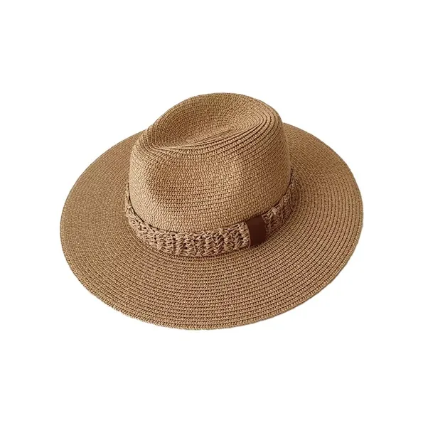MUSTKOO Straw Woven Straw Hat Unisex-1