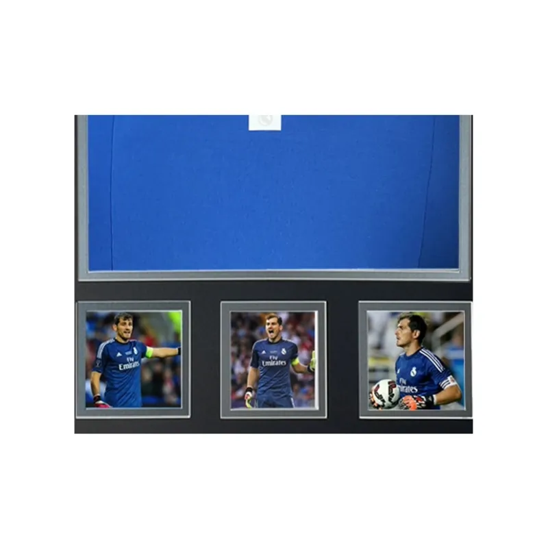 Three For Real Madrid Team Igor Casillas Fernandes Signed Soccer Apparel Jersey With Certificate-3