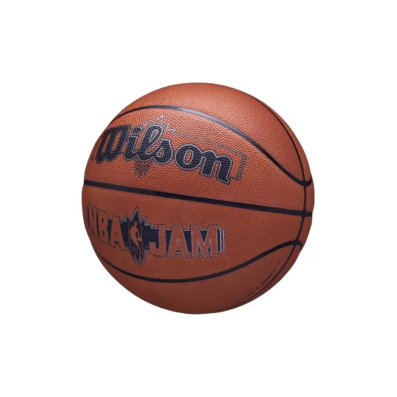 Wilson Genuine Leather Basketball Brown Size 7 Match Unisex-4