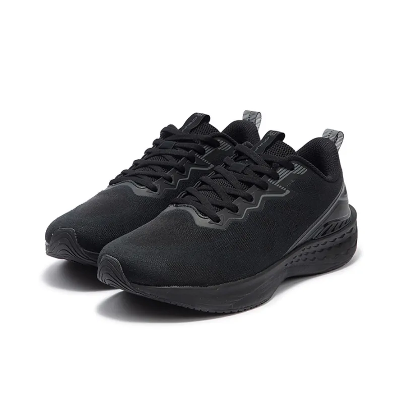 361° Flying Fish 3.0 Cushioning, Slip Resistant, And Abrasion Resistant Low Top Casual Running Shoes Men's Black Gray-2