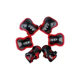 Kids' Protective Gear-Black Red