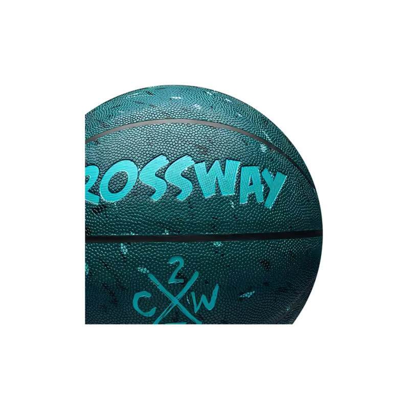 CROSSWAY PU Basketball Peacock Blue Size 6 Training Women's-3