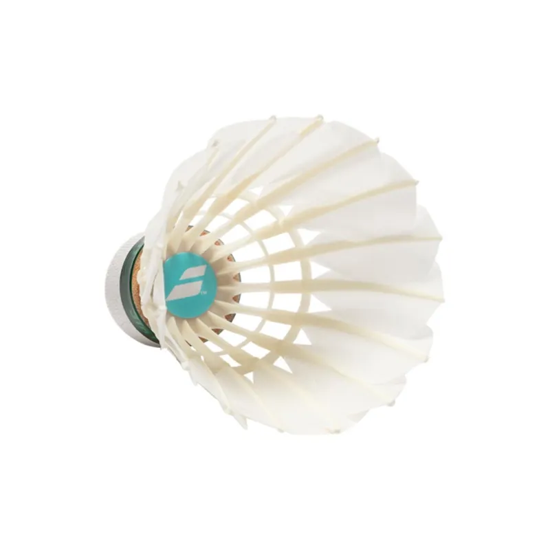 Babolat Goose Feather Shuttlecock 12 Pack Goose Feather Everyday Shuttlecocks-4