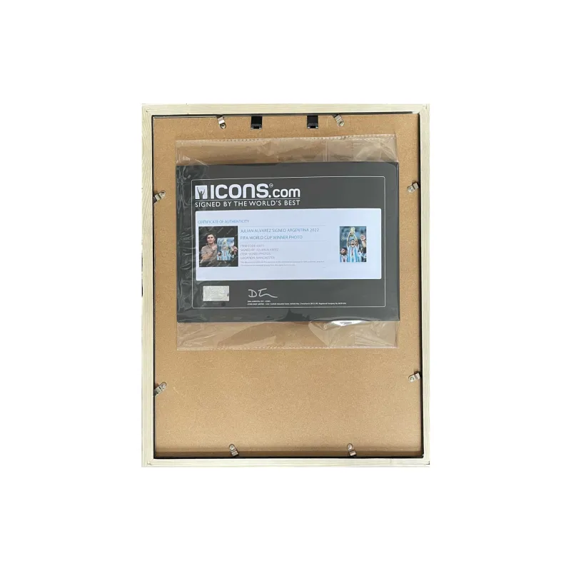 ICONS.com Alvarez Includes Certification Certificate, Outer Frame Size 38.6x48.6cm-3