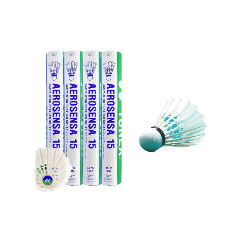 YONEX Goose Feather Shuttlecock 12 Pack Goose Feather Humped Goose Feather Match Ball Shuttlecocks-4