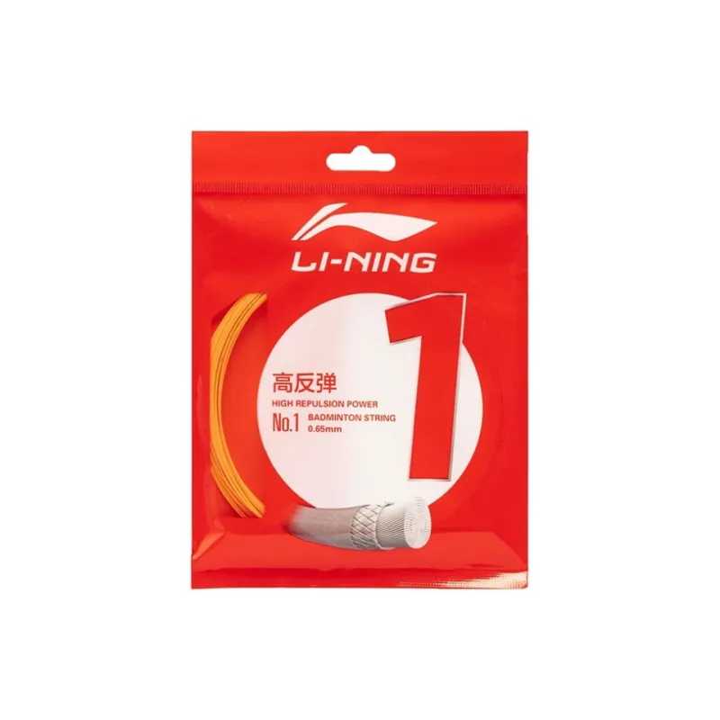 LiNing Badminton Racket Strings Nylon Carbon Fiber Outdoor Sports Unisex Size 1 Badminton String 0.65mm Thread-5