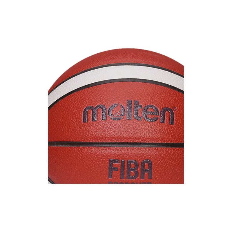 Molten PU Basketball Red Brown White Size 6 Ball Training-2