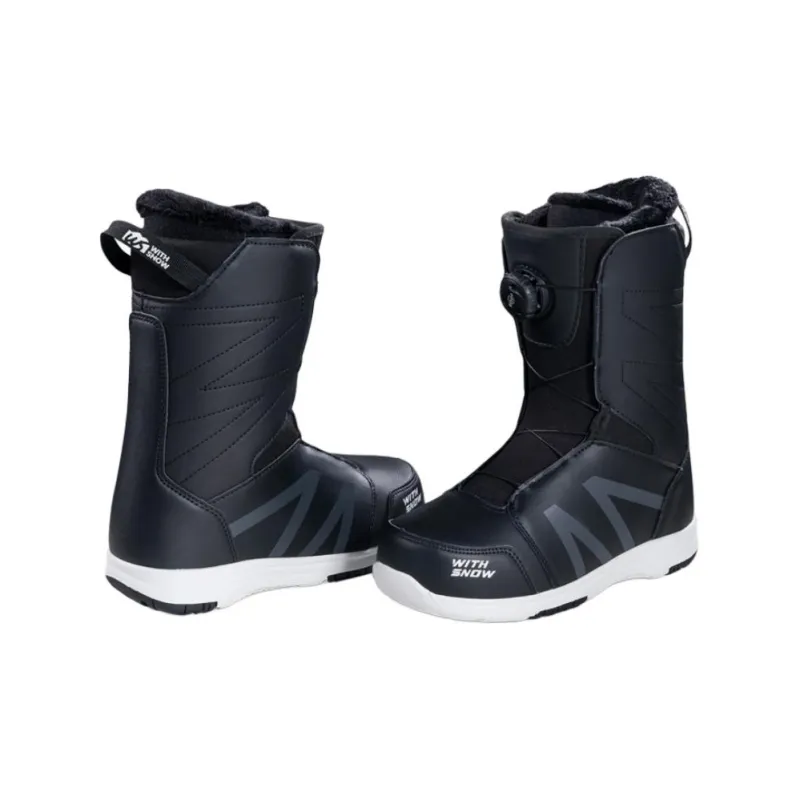 SNOWBOARDS WS Single Snowboard Ski Boots Unisex-4