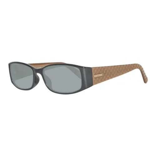 GUESS Plastic Rectangular Sunglasses Women's Black
