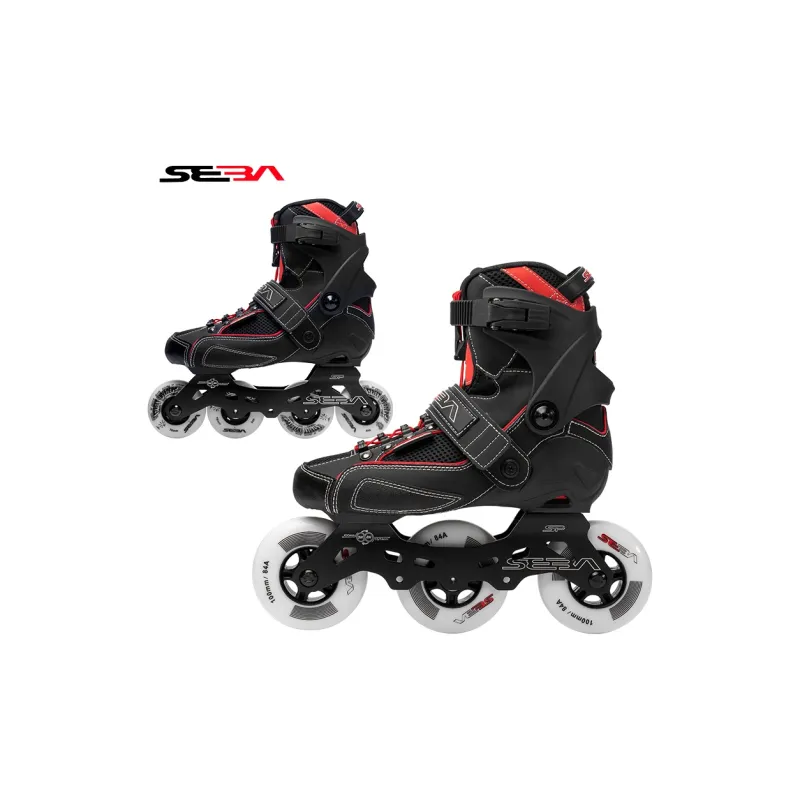 Michael Inline Skates Rocker Figure Roller Skates Men's Size 35 39 76mm X 8mm Black Red-2