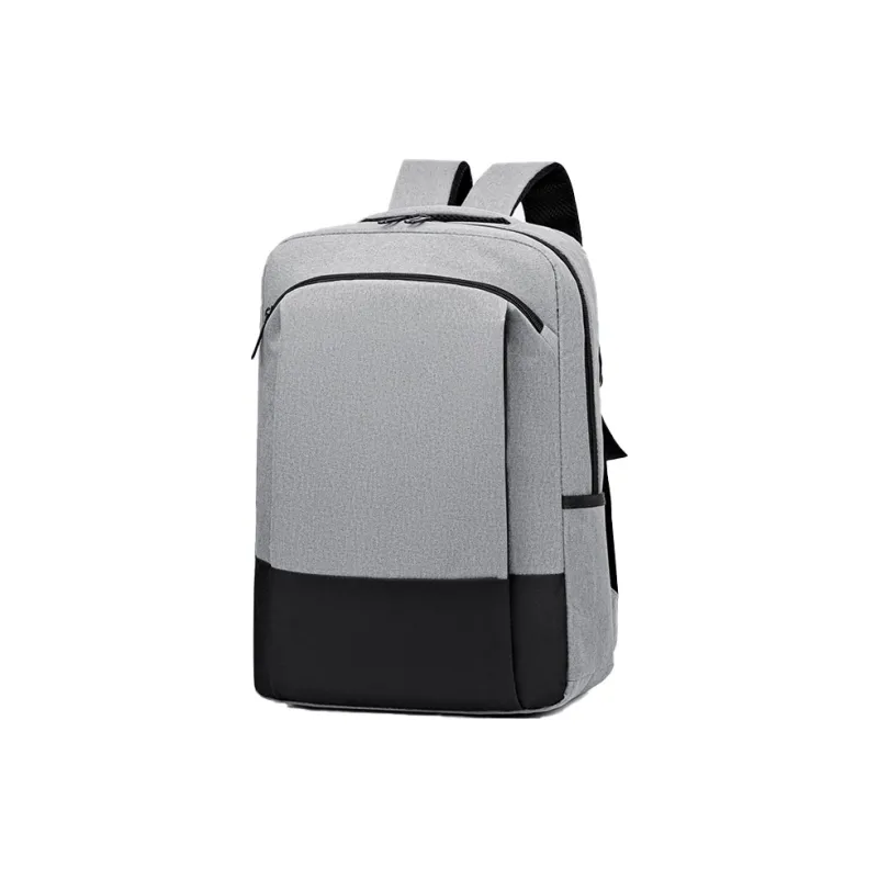 ROSEROOEN Nylon Backpack Men's Gray/Black/Blue-1