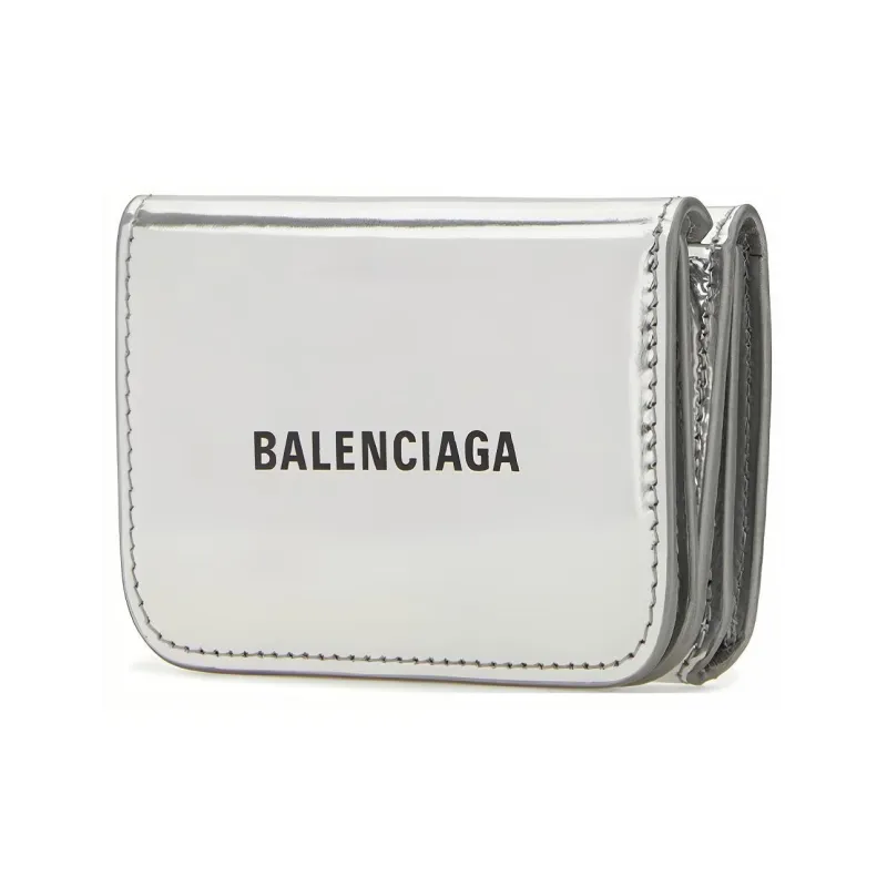 Balenciaga Logo Printed Bi-Fold Wallet-1