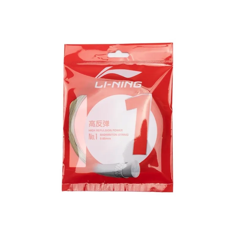 LiNing Badminton Racket Strings Nylon Carbon Fiber Outdoor Sports Unisex Size 1 Badminton String 0.65mm Thread-7