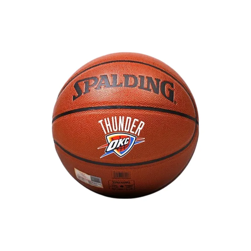 SPALDING PU Basketball Brown Size 7 Training Competition Unisex-2