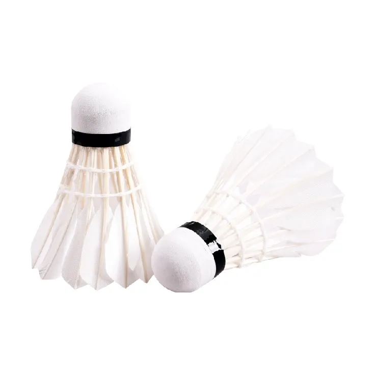 KASUP NL8513YMQ Goose Feather Shuttlecock 12 Pack Goose Feather Everyday Shuttlecocks-3