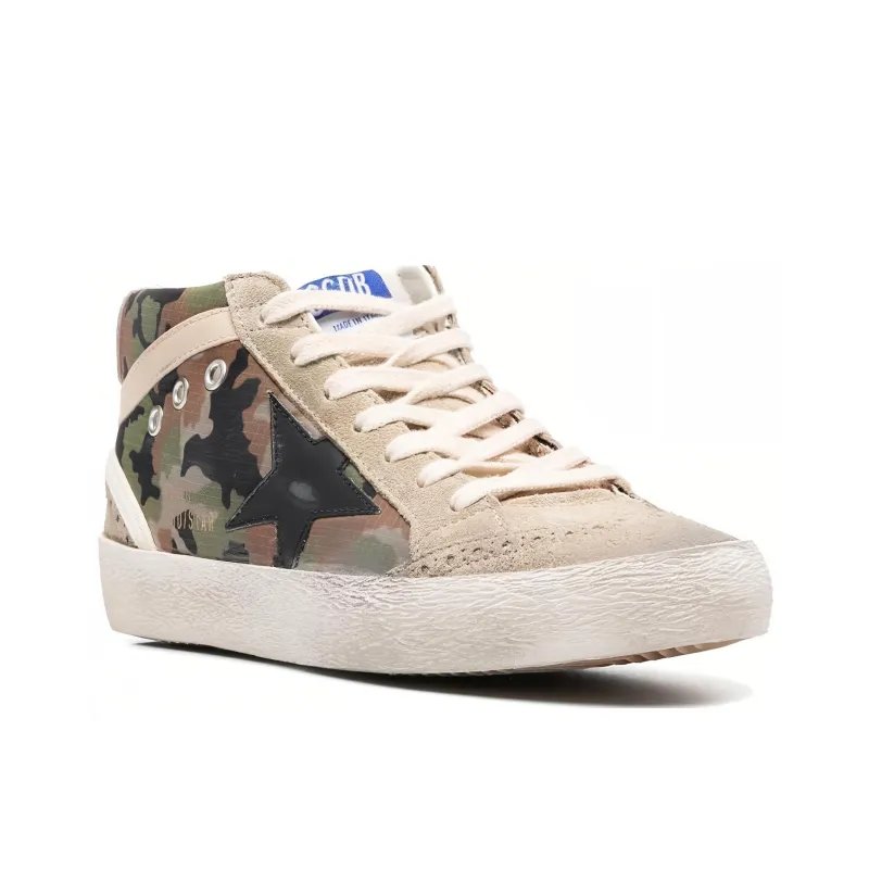 Golden Goose Logo patch Lace up Sneakers Women's-2