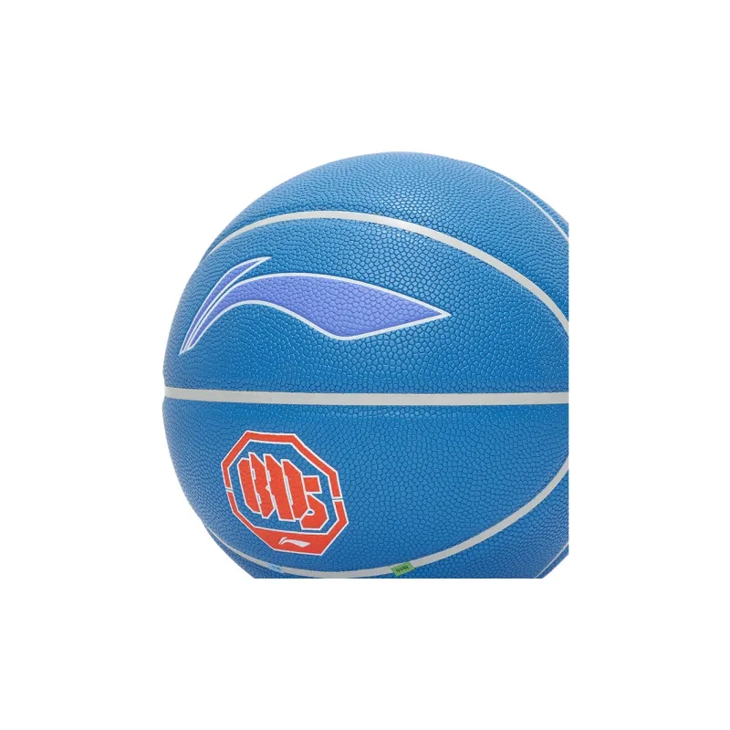 LiNing Size 7 Ball Indoor, Outdoor, All Basketball Moisture Absorbing Leather Blue-2