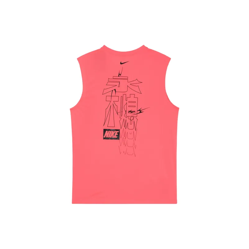 Nike T Shirts Men Punch Red-1