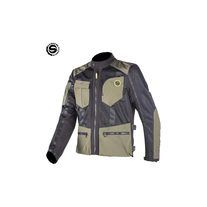 Star Knight Men's Biker Jacket Polyester Nylon-9