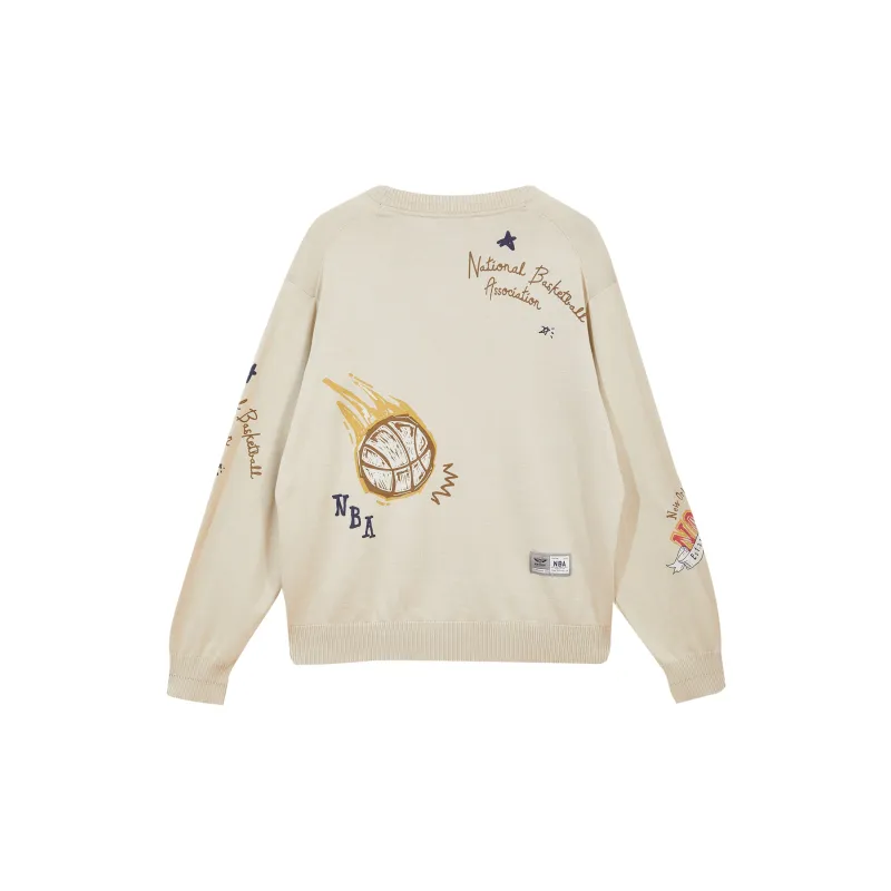 JACK JONES· x NBA Sweater Knitwear Men's Khaki-1
