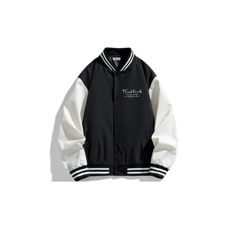 FONDLOOK Baseball Jacket Unisex-1