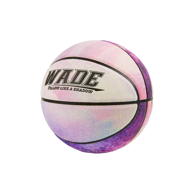 WADE PU Basketball Galaxy Brilliant Purple Size 7 Training Unisex-6