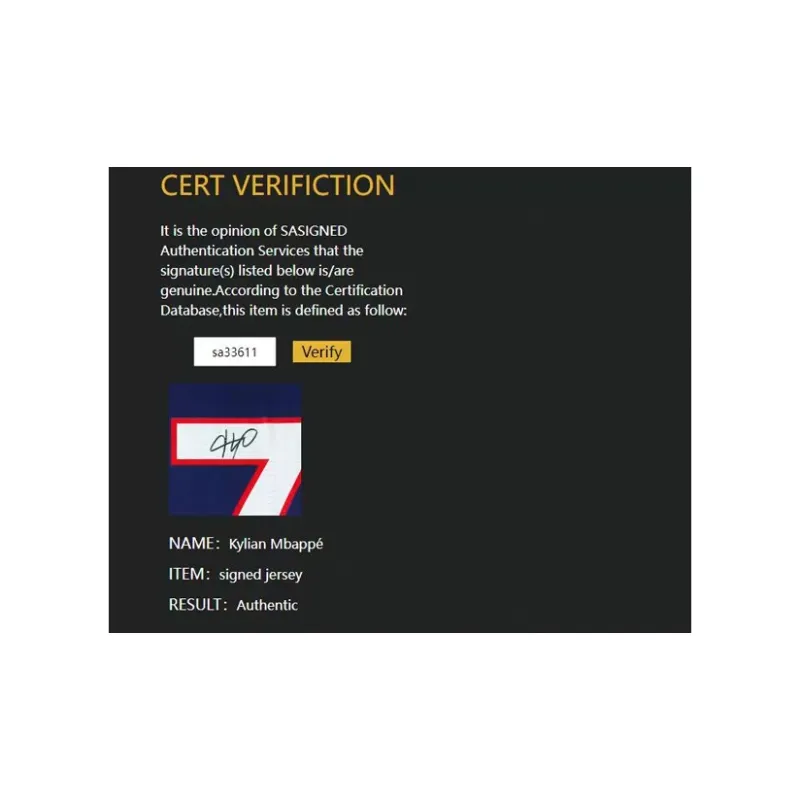 Three For Collection Mbappé Signed Soccer Apparel Jersey 19-20 Paris Saint-Germain Framed With SA Certificate-4