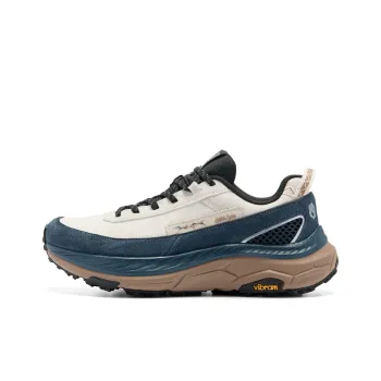 QIAODAN Mountain God 2 LITE Running Shoes Men Low Top Raw Denim/Midnight Blue
