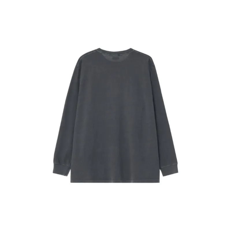 Lee T Shirt Unisex Charcoal Gray-1