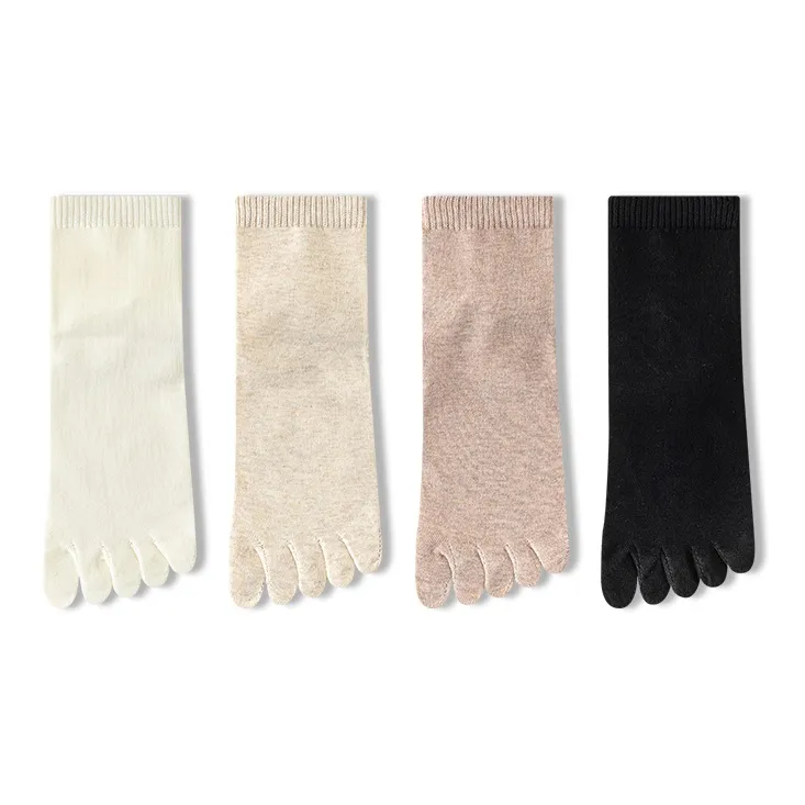 JIAZINI Mid Calf Socks Women's 4 Pack-1