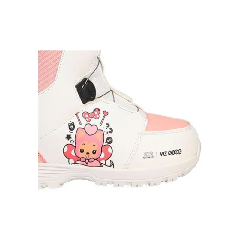 WEST SNOWBOARDING Aidi Collaboration Collection Single Snowboard Ski Boots Kids'-4