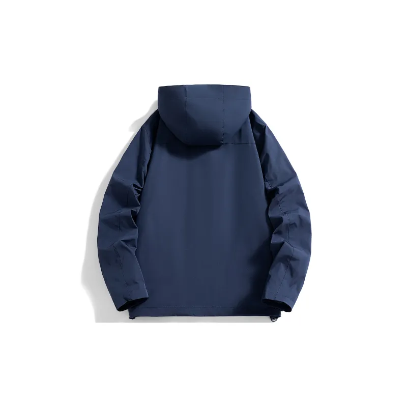 FONDLOOK Jackets Coats Unisex Phantom Black-7