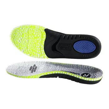 Footprint Tribe PU+Popcorn+TPU+GEL Knitted Fabric Dyeing Insoles Unisex