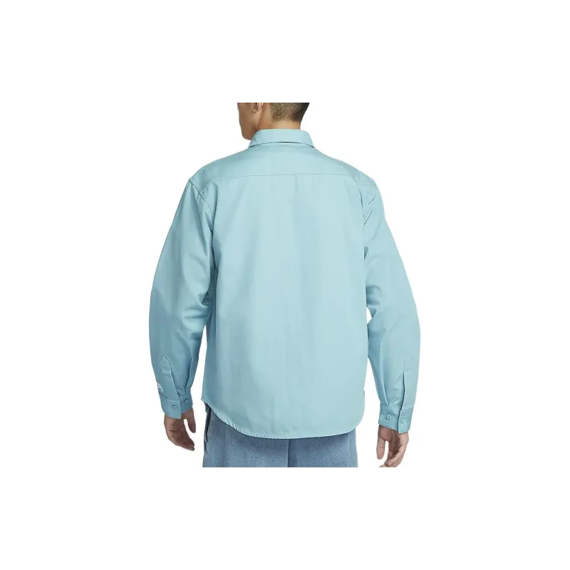 Nike SB Shirt Unisex Denim Blue/Green/White-1