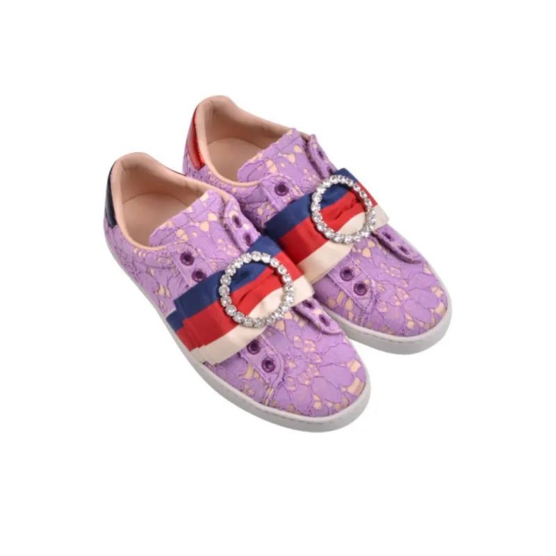 GUCCI Ace Lace Sneakers-2