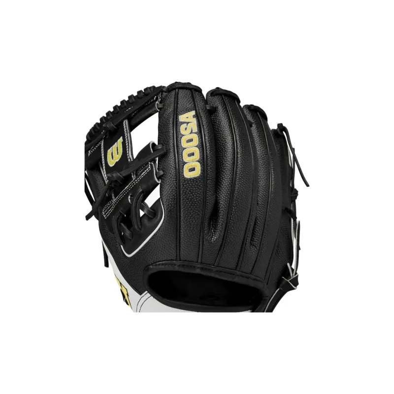Wilson Baseball Gloves Pitching Glove Top Grain Cow Leather 11.5 Inches Unisex Black-1