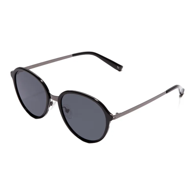 CARIN Plate Frame Stainless Steel Round Sun Protection Sunglasses UV Protection Sunglasses Unisex RONADB Collection-2