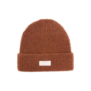 AUTRY Logo Patch Knitted Beanie