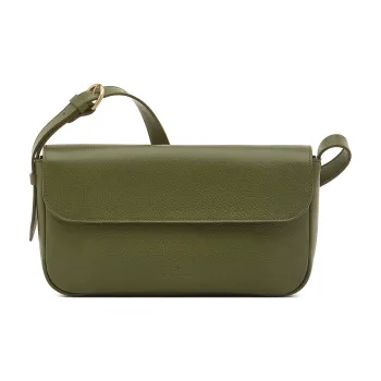 Il Bisonte Cow Leather Crossbody Bag Shoulder Bag Women's Cypress Color