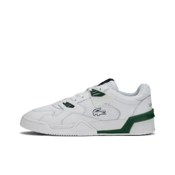 LACOSTE Low Top Skateboard Shoes Men's White