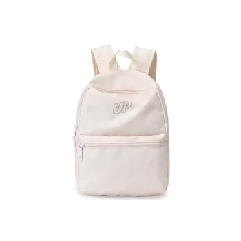 TURN UP Polyester Students Backpack Regular Women's Ecru
