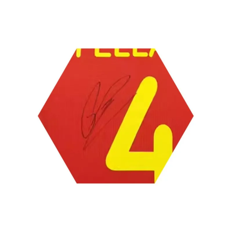 Yi Shot Jersey Belgian National Team Included SA Certificate Framed And Collectible-3