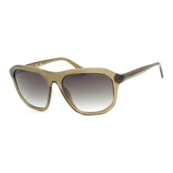 GUESS Injection Molded Rectangular Sunglasses Unisex Green
