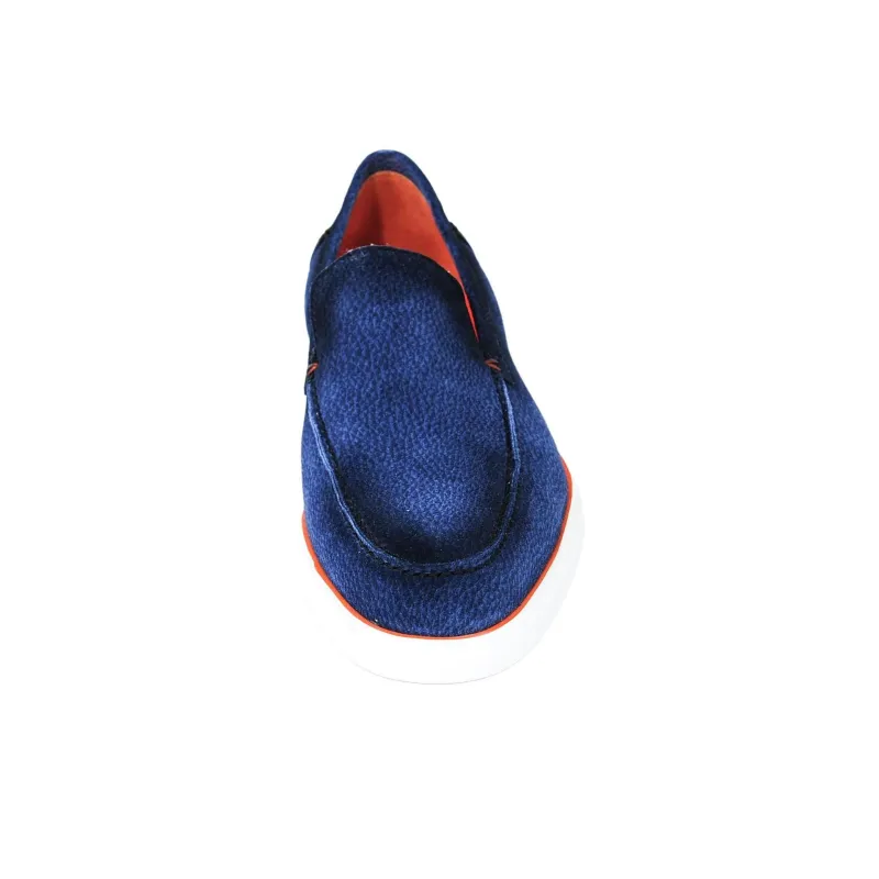 Santoni Guido Casual Shoes Men's Blue-4